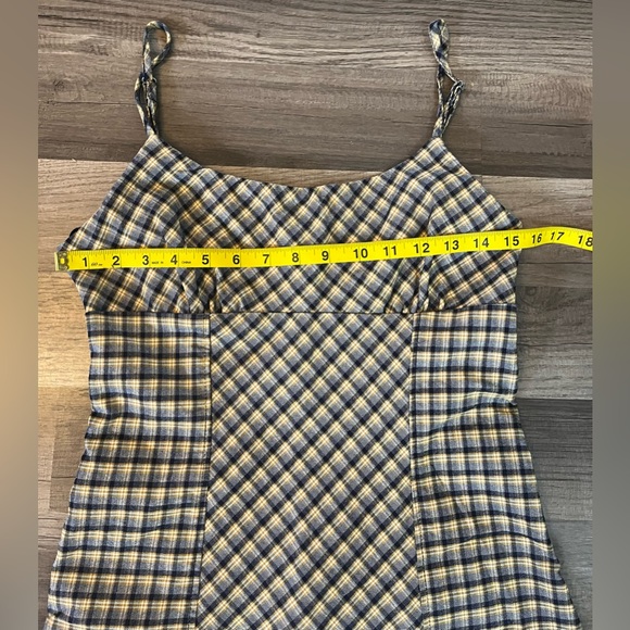Wild Fable Plaid Babydoll Mini Dress SZ Small - Picture 10 of 13